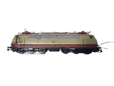 Lot 1860 - Marklin HO gauge 3 rail DB electric locomotive E03 002, plus Marklin diesel and one other (unboxed) (3)