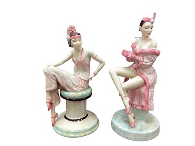 Lot 1052 - Two Peggy Davies Kevin Francis limited edition figures - Danielle, no.144 of 200 and Evangeline, no.72 of 100, both modelled by Andy Moss