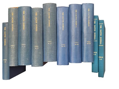 Lot 1782 - The Cactus Journal, complete run from 1-44, commencing 1932, bound in 8 volumes, together with two facsimile volumes of editions 1-8