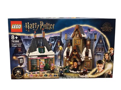 Lot 1870 - Lego Harry Potter model kit "Hogsmeade Village" in original box, No.76388 & Lego Friends "The Apartments" in original box, No.10292 (2)