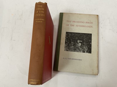 Lot 1797 - Sergius Alpheraky - The Geese of Europe and Asia, Rowland Ward 1905, original green cloth, and small group of Regional bird books. (7)