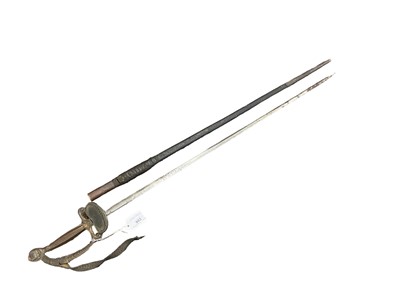 Lot 803 - Edward VII court sword with scabbard