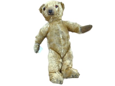 Lot 1871 - 1940s Golden Mohair Teddy Bear