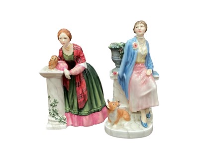 Lot 1078 - Two Royal Doulton limited edition figures - Florence Nightingale HN3144 and Her Majesty Queen Elizabeth the Queen Mother HN3230