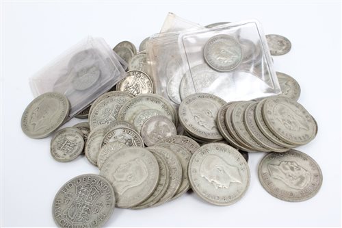 Lot 109 - G.B. pre-1947 Silverer Coinss (Est. Face Value...