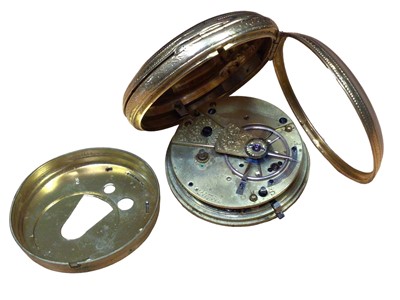 Lot 121 - Victorian 18ct gold cased pocket watch