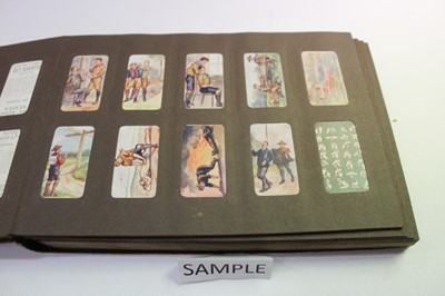Lot 1528 - Cigarette cards Gallaher British Buds, Plants of Commercial Value, Woodland Series Famous Footballers, Boy Scout Scenes, Animals & Buds of Commercial Value, Footballers in Action (7 sets)