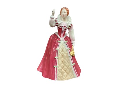 Lot 1087 - Royal Doulton limited edition Queens of the Realm figure - Queen Elizabeth I HN3099