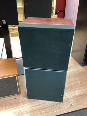 Lot 2203 - Pair of Bang & Olufsen Beovox S45 speakers and five Celestion speakers