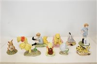 Lot 2131 - Ten Royal Doulton Winnie The Pooh Collection...