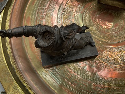 Lot 2447 - A Vaughton Brothers Union No.1 fire plaque, various copper and brass