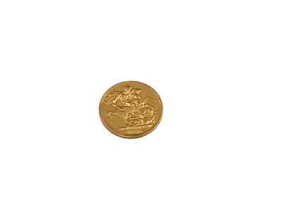 Lot 544 - G.B. - Gold Sovereign Victoria YH 1886M GF-AVF (1 coin)