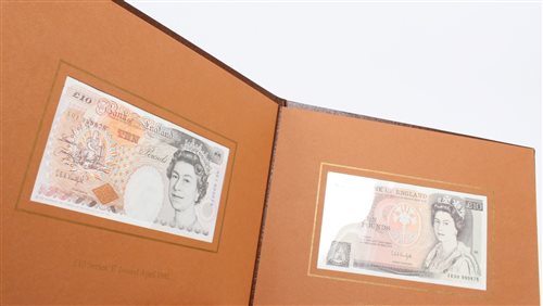 Lot 134 - Banknotes - G.B. Elizabeth II limited edition...