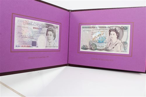 Lot 135 - Banknotes - G.B. Elizabeth II limited edition...
