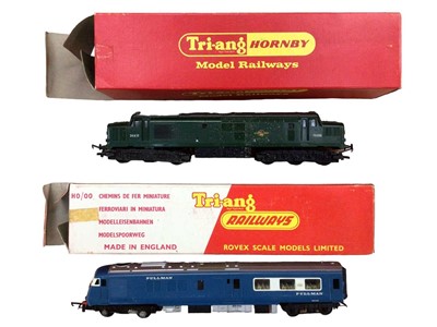 Lot 1902 - Railway Triang/Hornby OO gauge boxed locomotives R751, R357, R150S, R555 (4)