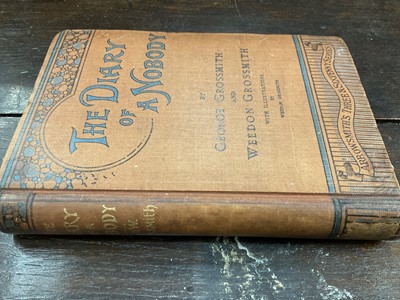 Lot 1670 - Grossmith (George and Weedon) The Diary of a Nobody, signed by both Bristol and London, [1892]