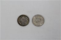 Lot 2200 - G.B. Victoria Y.H. Shillings - 1857 (x 2),...