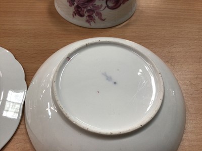 Lot 1186 - Eleven pieces of Herend porcelain with hand painted floral decoration including cups and saucers