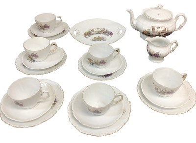 Lot 219 - The Coronation of H.M. King Edward VII German porcelain commemorative teaset