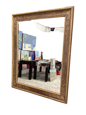 Lot 1507 - An impressive Edwardian rectangular mirror