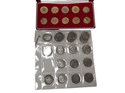 Lot 564 - World - Hundreds of mixed copies of coins to include G.B. Trade Dollars & other issues (Qty)
