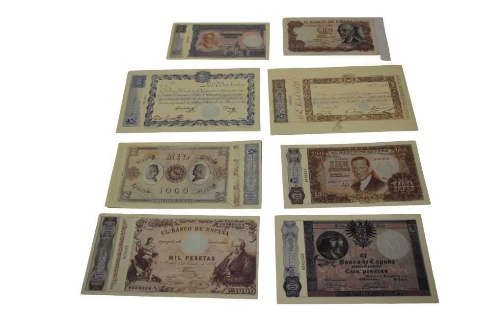 Banknotes Examples Lot 568 - World - Mixed banknotes mostly taken from