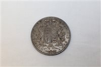 Lot 2221 - G.B. Victoria Y.H. Crown - 1844. GVF (N.B....