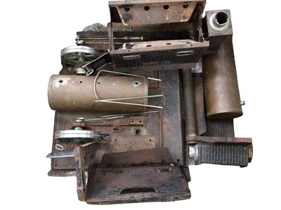 Lot 1910 - Marklin stationary steam engine plant (in need of restoration)