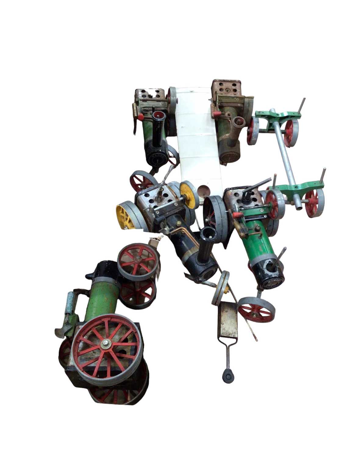Lot 1916 - Selection of Mamod steam engines in various