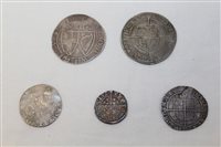 Lot 2223 - G.B. mixed hammered Silverer Coinsage - to...