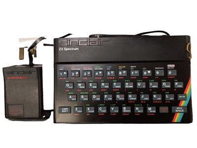 Lot 1949 - Sinclair ZX Spectrum personal computer in original box, appears to be unused