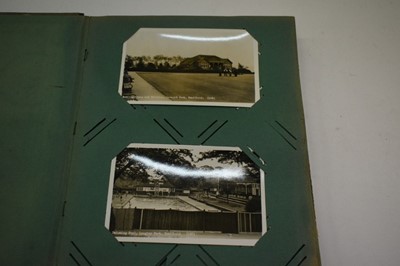 Lot 1594 - Two vintage postcard albums, approx. 180 postcards