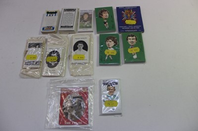 Lot 1597 - Football collectors cards in sets, Tottenham, West Ham, Chelsea, England 1966 (Approx. 12 sets)