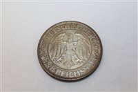 Lot 2236 - Germany - 1928D Weimar Republic Silverer 5...