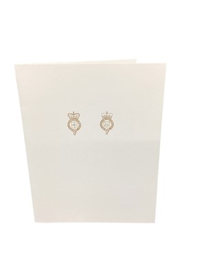 Lot 156 - H.M.Queen Elizabeth II and H.R.H. The Duke of Edinburgh, signed 2009 Christmas card with twin gilt ciphers to cover, colour photograph of the Royal couple in Scotland to the interior with envelope