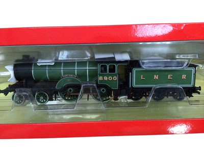 Lot 1958 - Railway Hornby OO gauge LNER Class D 16/3 "Cloud Hamilton" No 8900, LNER Class N2 0-6-2 locomotive '4765', 0-4-0 locomotive 'Blundell King' Timber Merchants No.7 R3754, all boxed (3)