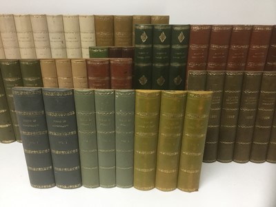 Lot 1437 - Large collection of faux book fronts