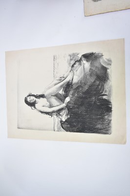 Lot 1298 - *Gerald Spencer Pryse group of lithographs and prints on paper, mostly portraits, seven signed