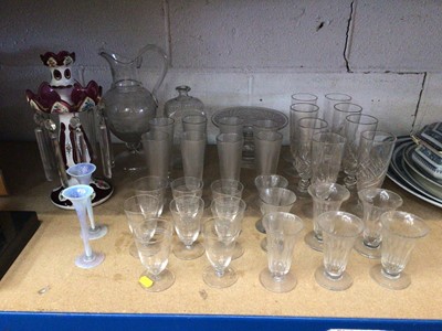 Lot 710 - Group of glassware