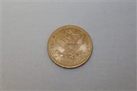 Lot 2265 - U.S.A. Coronet Head gold Ten Dollars - 1901 (N....