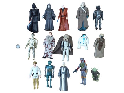 Lot 1891 - Late 1970s/80s Loose Star Wars Action figures and accessories