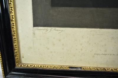 Lot 1334 - John Jones 18th century mezzotint after George Romney, The Right Honble Edmund Burke, rare proof before letters, 'Engraved by J. Jones, Principal Engraver to H.R.H. the Duke of York', published Dec...