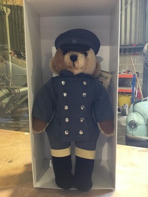 Lot 78 - Merrythought Rolls-Royce Chauffeur bear in uniform