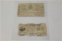 Lot 2283 - Skit notes - May 1792 at Carslisle, Rickergate...