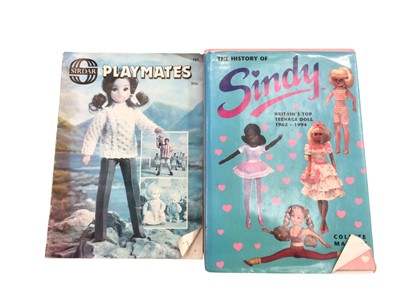 Lot 1968 - History of Sindy Book and Playmates Knitting Pattern booklet