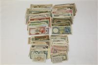 Lot 2290 - Banknotes - World - to include China, France,...