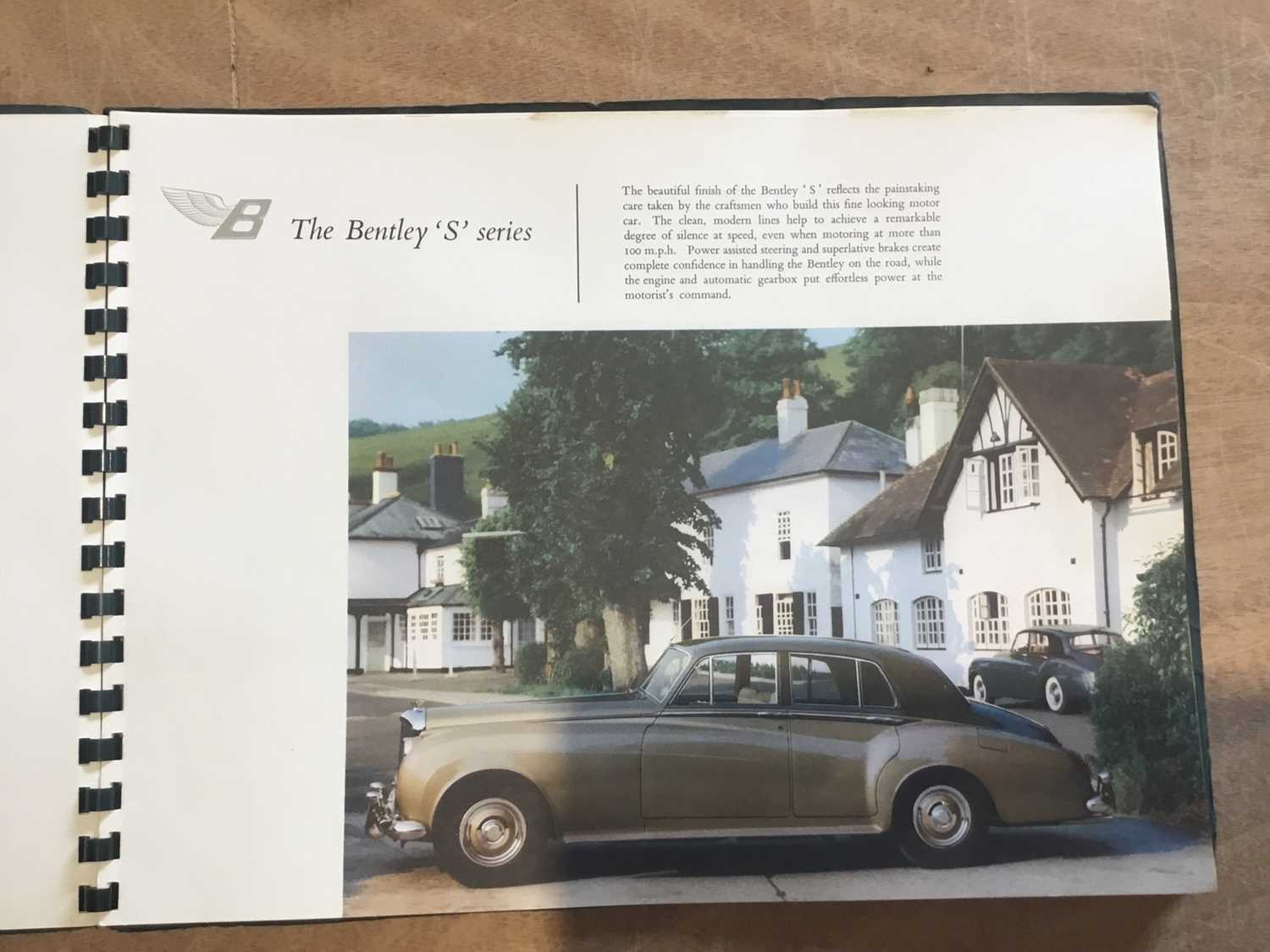 Lot 80 - Late 1950s/early I960s Bentley S2 sales brochure