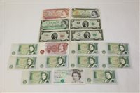 Lot 2298 - Banknotes - World - G.B. Elizabeth II J. S....