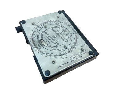 Lot 711 - Second World War RAF Navigational Computer MK. III Ref. No. 6B/214, marked with Air Ministry mark