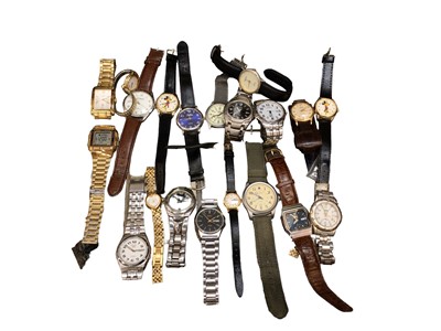 Lot 1117 - Group of wrist watches